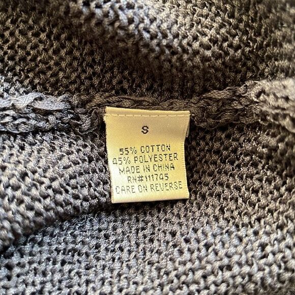 WD.NY Loose Knit Short Sleeve Top Sweater - Picture 8 of 8